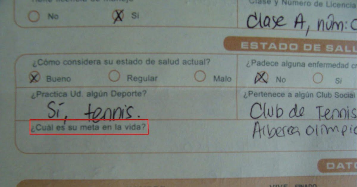 Que se pone en meta en la vida en una solicitud de empleo Actualizado agosto 2022
