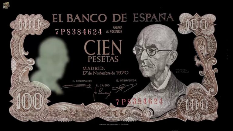 ¡Increíble! Billete de 100 pesetas de 1970 alcanza precio récord