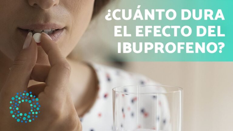 ¿Sabes cuánto tarda en hacer efecto el ibuprofeno? Descubre la respuesta aquí